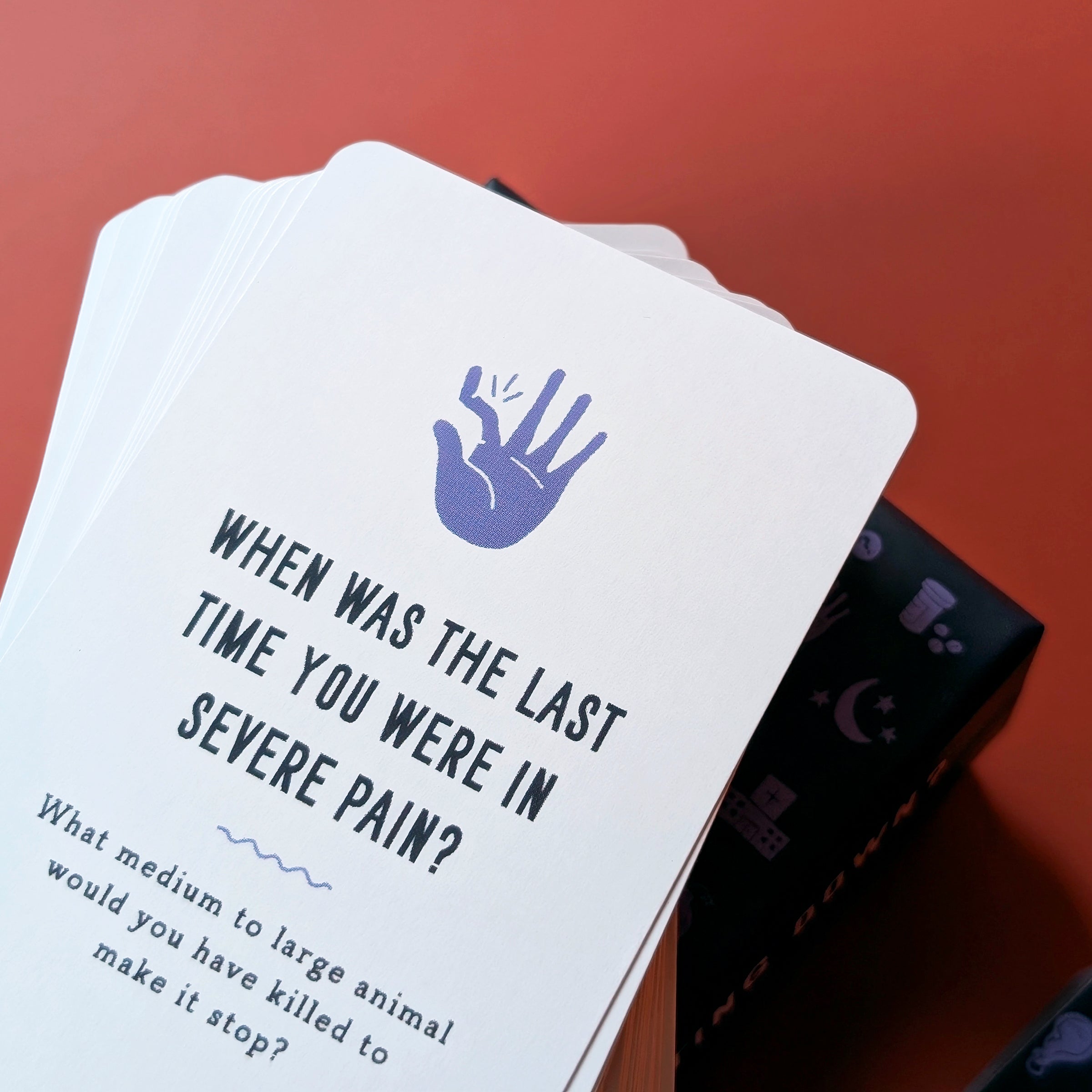Are You Sitting Down? Game Card