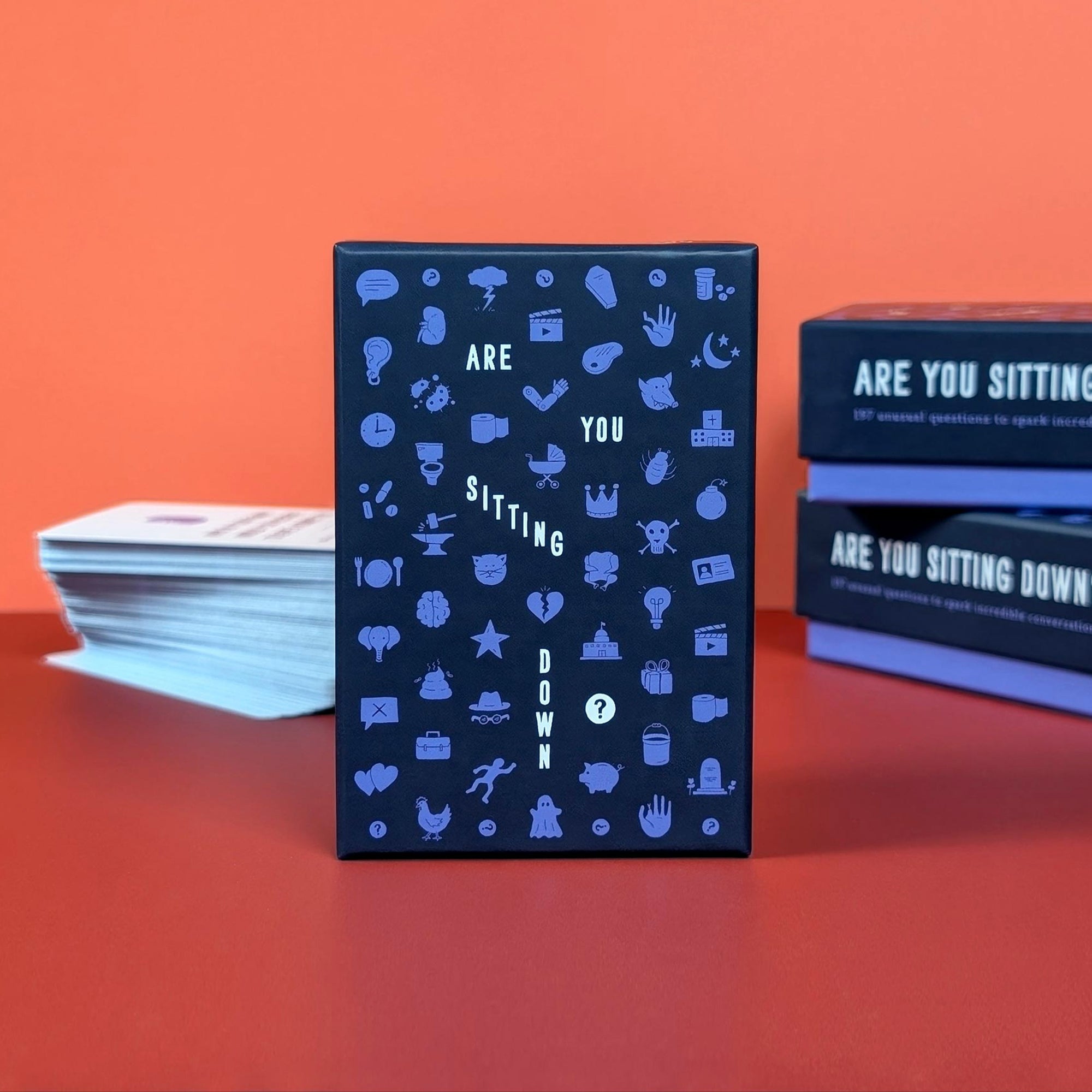 Are You Sitting Down? Game Box Front